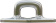 Wichard 6654 - Diamond Pad Eye Stainless Steel Square 60 mm / M5 Wichard 6654 - Diamond Pad Eye Stainless Steel Square 60 mm / M5