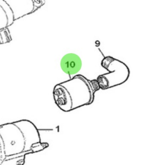 Nanni Diesel 970300960 - VDO Pressure Transmitter for N4 Engines
