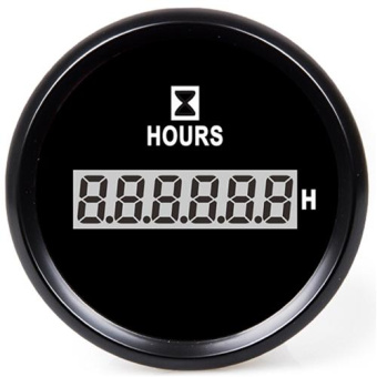 Hollex Digital Hour Meter Black 9-32V