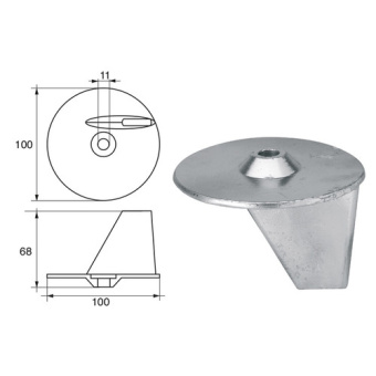 Bukh PRO L8144002 - Anode F/SUZUKI EngineS