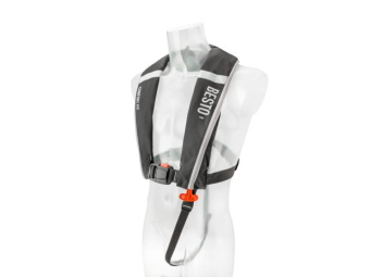 Besto 20427651 - Comfort Fit Life Jacket 180N Auto Waistbelt Black/Grey