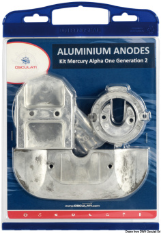 Osculati 43.359.02 - Anode Kit Alpha I Magnesium