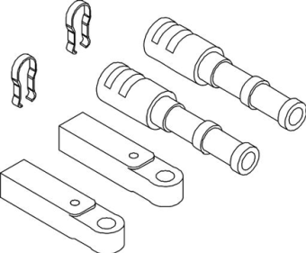 Allpa Connection Kit For OMC Sterndrives For Cables CC230, CC330 & CCX633