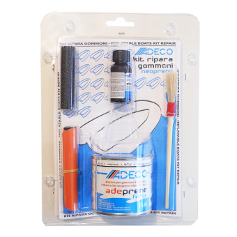 Adeco Repair Kit For Neoprene Inflatable White