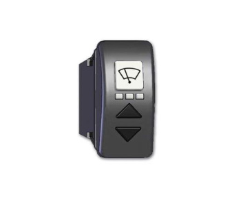 Exalto EWT Wiper Switch 12/24V 12A Max Pre-Wired For 2 Wipers