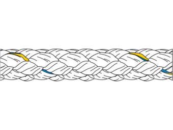 Talamex Tiptolest Pre-Stretched 8-Plaited White 4mm 500m