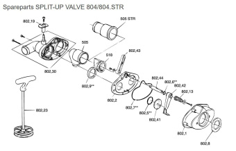 RM69 802.8 - Gasket Between Valve And Toilet Pump
