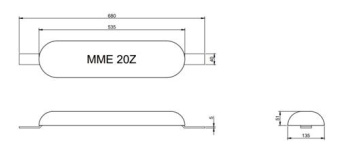 MME Welding Anode Zinc MME20Z
