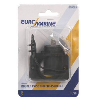 Euromarine USB Flush-Mount Socket
