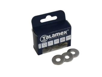 Talamex Stainless Steel AISI 316 Washer DIN 9021 M4 (120 pcs)