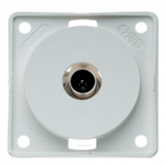 Philippi 609451112 - Berker Mini - TV Socket Outlet, White