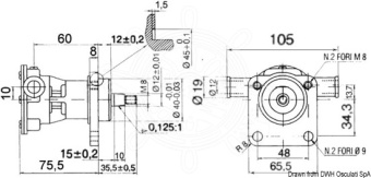 Osculati 16.044.00 - Nauco FPR0012 Pump