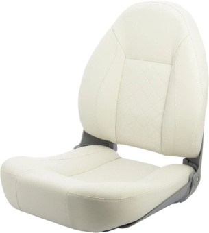 Vetus CHFLAGDGW - Boat Seat "Flag Officer", Skai Diamond Grey White