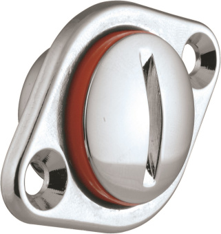 Ronstan RF734 Chrome Brass Drain Plug, 15/16" Hole