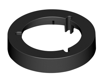 Hella Marine 8HG 959 993-102 - Surface Mount Spacer Ring For Warm White LED Round Courtesy Lamps - Black (2 pieces)