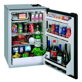 Isotherm C130RBABB11111AA - 12/24 RH Cruise CR130 Classic Black Panel Fridge
