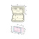 Nuova Rade 196314 - Top Line Storage Hatch, Cream, 353x606mm