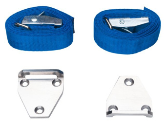 Talamex Boarding Ladder Telescopic For Inflatable Boat Stainless Steel 4 Steps