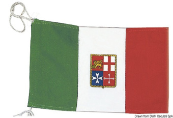 Osculati 35.453.01 - Italian ensign merchant navy 20 x 30 cm
