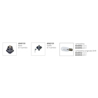 DHR DHR Masthead Navigation Lights Series 35 White Masthead Light Black Case