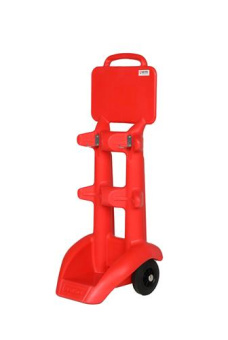 Neyfik Fire Trolley Plastic for 2 Extinguishers