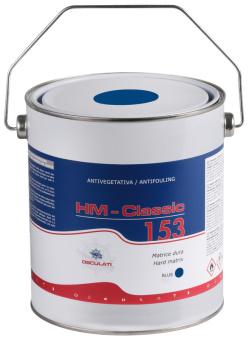 Osculati 65.611.22 - HM Classic 153 Hard Matrix Antifouling Blue 2.5 l (2 pcs)