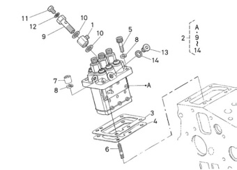 Nanni Diesel 970315030 - SHIM,INJECTION PUMP (=> N°KT08090423 ) for N3.21/N3.30