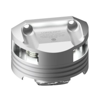 Lopolight 201-010DLXI-15M - Masthead Navigation Light With Deck Lighting 225° 2 NM Vertical Mounting 15m Cable