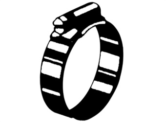 W5 Stainless Steel Hose Clamp 32-50mm