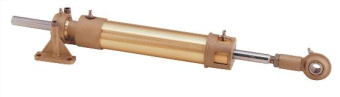 Kobelt 7040 - 1.5 Steering Cylinder, Balanced and Unbalanced Versions, Bronze & Stainless Steel Construction