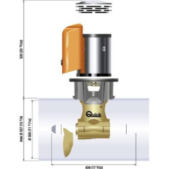 Quick Thruster BTQ 300-300 Kgf 48V 15 kW