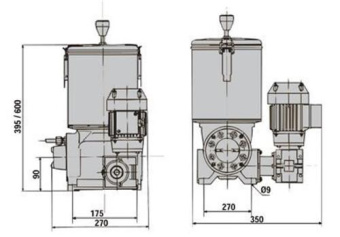 Ambi Plunger Unit 5000 Lubricator 8 Lubrication Points