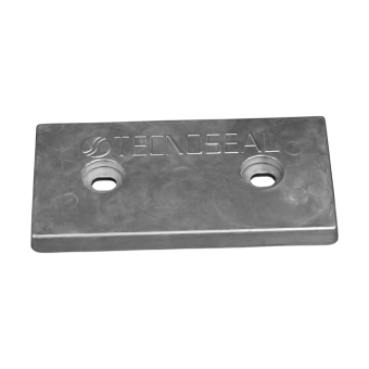 Tecnoseal Zinc Hull and Transom Plate Anodes with Insert HC 140-160 – 300 mm