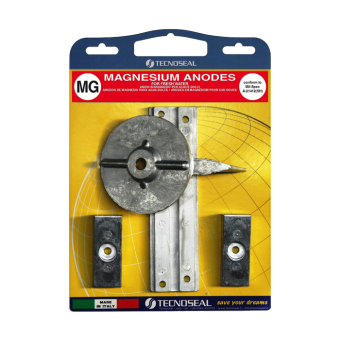 Tecnoseal KITF30-F40-F60MG - Magnesium Mercury Anode Kit For F30-F40-F60