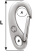 Wichard 2479 - Safety Snap Hook Stainless Steel 35 mm Wichard 2479 - Safety Snap Hook Stainless Steel 35 mm