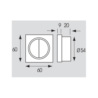 Plastimo Single Switch