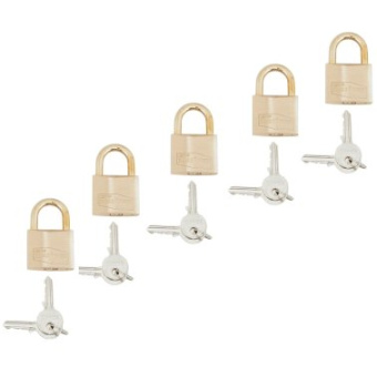 Euromarine Brass Padlock - 40mm (10 Identical Keys)