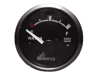 Wema Silverline Water Gauge Ø 58 mm