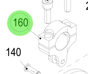 Steyr 500967 - Torsion Arm Assembly for Steyr Marine Engine Applications