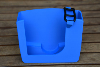 Humminbird TFA Transducer Protective Cover For Mega Live, Blue, Port Side