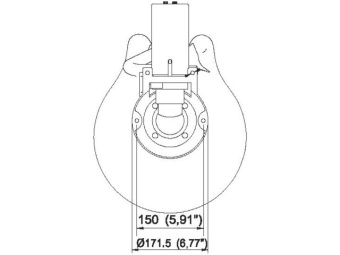 Talamex Toilet Electric Standard 12V