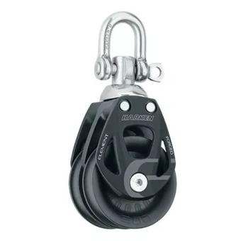 Harken 6296 - 80mm Aluminum Element Double Block Swivel