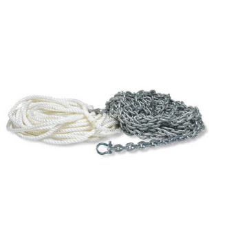 CrossSeven Mooring Packages with Galvanized Chain, Nylon Rope & Shackle