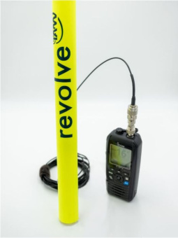 Revolve VHF Emergency Antenna, Retractable 2.5 m