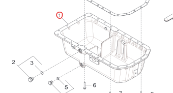 Northern Lights R536016 - Oil pan