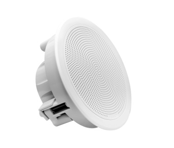 Fusion FM-F77RW - Flush Mount Speaker, 7.7", Round White (2 pcs.)