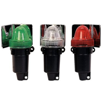 Euromarine Battery-powered Waterproof Navigation Lights - White - Red - Green