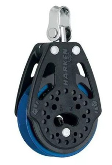 Harken 2135.BLUE - 57C 1-Sheave Ratchet Block Blue