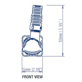Whale SS1012 - Supersub Bilge Pump 1100GPH 12V