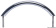 Osculati 41.909.01 - Oval Pipe Handrail AISI316 External Screws 200 mm